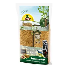 JR Garden Peanut Bar žemės riešutų bokštas su papildymu, pašaras paukščiams, Papildomas: 2 vnt. po 350 g JR Garden Peanut Bar riešutai ir šeivamedis (be bokšto) — 4 nuotrauka