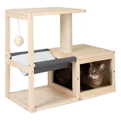Modern Living namelis katėms Bora Bora, L 70 x B 35 x H 60 cm — 4 nuotrauka