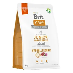 BRIT Care Hypoallergenic Junior Large Breed sausas maistas su ėriena 3 kg