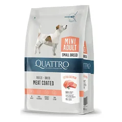 QUATTRO Mini Salmon su lašiša sausas mažų veislių šunų pašaras 1.5kg