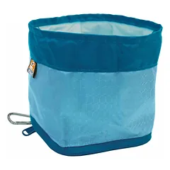Kurgo Zippy Bowl Coastal Blue - sulankstomas kelioninis dubenėlis šunims photo