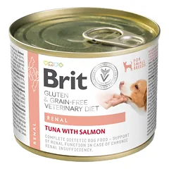 Brit GF Veterinary Diets konservuotas pašaras šunims Renal 200g. x 6vnt.