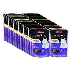 ANIMONDA Cat Vom Feinsten Adult elnienos + kalakutienos filė 32x85g paketėlis