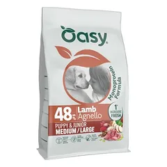 Oasy Puppy & Junior Medium/Large Lamm