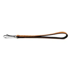 Das Lederband trumpas pavadėlis šunims Granada walnut/black