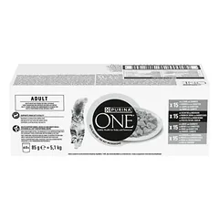 Purina One Adult Cat Mix Meat & Vegetables