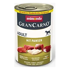 Animonda GranCarno Adult Rumen: konservai suaugusiems šunims su galvijų prieskrandžiais, 400 g