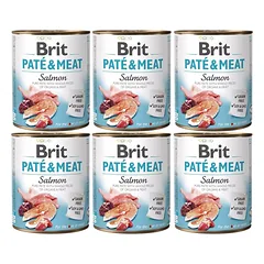 BRIT PATÉ & MEAT – LAŠIŠA 6x800 g — 1 nuotrauka