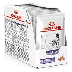 ROYAL CANIN VHN Dog Mature Consult Loaf 48x85g šlapias maistas vyresniems nei 8 metų šunims