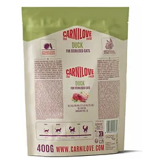 Carnilove Cat True Fresh Sterilised su antiena, sausas maistas katėms 0,4 kg — 2 nuotrauka