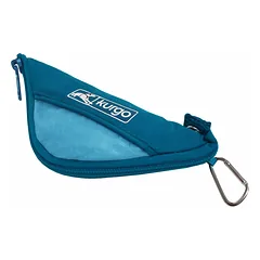 Kurgo Zippy Bowl Coastal Blue - sulankstomas kelioninis dubenėlis šunims, Niebieski / 1420ml — 2 nuotrauka