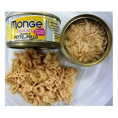 Monge Delicate Chicken konservai suaugusioms katėms, 80 g — 2 nuotrauka