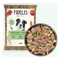FIDELIS Pferd mit Pastinake, Karotte und Brokkoli (500g) gefroren