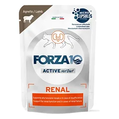 Forza10 Renal ActiWet konservai katėms su ūminėmis ir lėtinėmis inkstų ligomis, 80 g