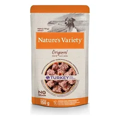 Nature’s Variety Dog Original Mini Turkey konservai suaugusiems mažiems šunims su kalakutiena, 0.150 kg
