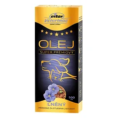 Vitar Veterinae Sėmenų aliejus 500 ml