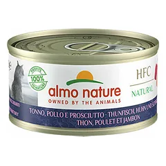 Almo Nature HFC Natural tuncis, vista un šķinķis 70 g - konservi kaķiem
