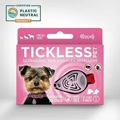 Tickless Pet ultragarsinis blusų ir erkės atbaidiklis (rožinė) — 2 nuotrauka