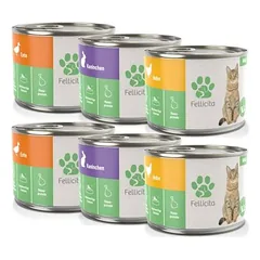 Fellicita Nassfutter Mixpaket Nr. 2 Monoprotein