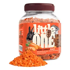 Little one skanėstas graužikams džiovintos morkos, 200 g