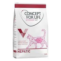 Concept for Life Veterinary Diet Hepatic sausas maistas katėms, > 10 kg — 3 nuotrauka