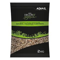 Aquael natūralus gruntas akvariumui, 1,4–2 mm, 2 kg parduotuvėje akvazoo.lt