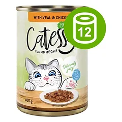 Catessy Häppchen in Sauce oder Gelee 12 x 400 g