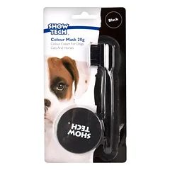 Show Tech Colour Mask - kremas, skirtas maskuoti spalvos pakitimus ir netobulumus ant augintinio kailio, Czarny / 20g — 1 nuotrauka
