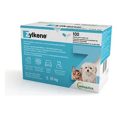 VETOQUINOL Zylkene 75mg - 10 tablečių šunims ir katėms iki 10 kg
