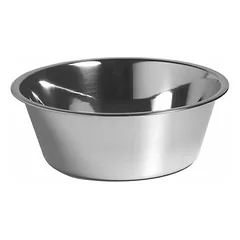 STAINLESS STEEL BOWL 25cm/2,7L h 8cm