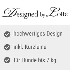 Designed by Lotte nešiojimo krepšys šunims Bundu, Labai mažiems < 4 kg — 4 nuotrauka