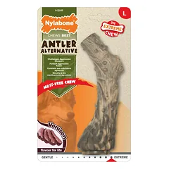 Nylabone Extreme Venison Antler Chew - šunų kramtukas, dirbtinis ragas su žvėrienos kvapu — 3 nuotrauka
