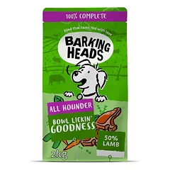 BARKING HEADS Chop Lickin’ Lamb sausas maistas šunims su ėriena