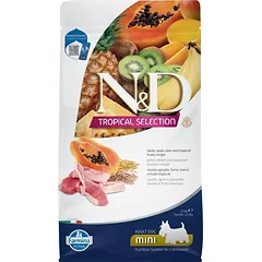 FARMINA N&D TROPICAL SELECTION – DOG Dry Lamb ADULT MINI 1,5 kg