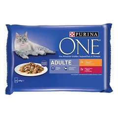 PURINA ONE 4 x 85 g nuotrauka