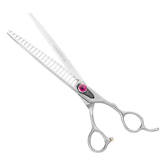 Kenchii Love Chunkers - single-sided thinning shears for groomers, 22 teeth, 8" — 3 nuotrauka