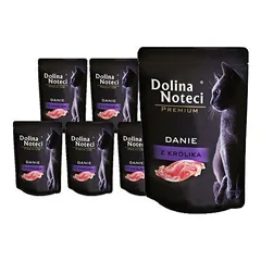 Guliašas katėms su triušiena Dolina Noteci Dish, 10x85 g