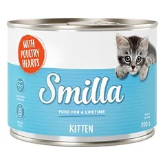 Smilla Kitten drėgnas maistas kačiukams, ekonominė pakuotė 24 x 200 g — 2 nuotrauka