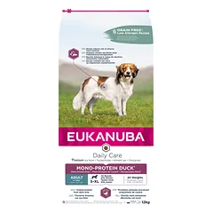 Eukanuba Daily Care Mono Protein vieno baltymo maistas šunims su antiena, 12 kg
