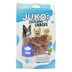 JUKO Skanėstas su lašiša širdelės formos 70 g