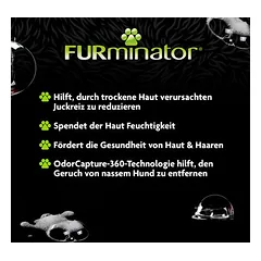 FURminator Sensitive Skin Ultra Premium šampūnas šunims, 473 ml — 3 nuotrauka