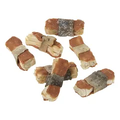 Lukullus smulkūs kramtomieji kaulai 12 x 5 cm (120 g), skanėstai šunims — 4 nuotrauka