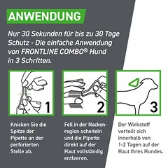 Frontline® Combo Spot-on šunims S (2 - 10 kg) — 4 nuotrauka