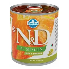 Farmina N&D Dog Pumpkin All Breeds su antiena ir moliūgu, drėgnas maistas šunims 285 g