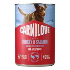 Carnilove Paté paštetas su lašiša ir kalakutiena šunims - Pet24
