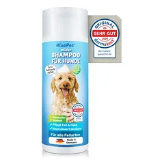 BluePet Hundeshampoo, Shampoo für Hunde Mild & Pflegend, Made in Germany