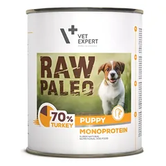 Raw Paleo konservai šuniukams su kalakutiena 6×800 g