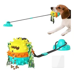 Fukumaru Hundespielzeug mit Leckerli-Spender und Zahnpflege
