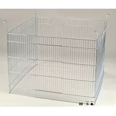 Interzoo Aptvaras gyvūnams metalinis cinkuotas, 86x60 cm — 2 nuotrauka