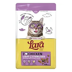 VERSELE-LAGA Lara Adult Light Sterilized 900 g maistas sterilizuotiems katėms